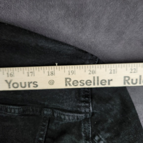 Levis Denim Trucker Jacket Mens XXL Black Button Front Cotton Stretch - Picture 7 of 10